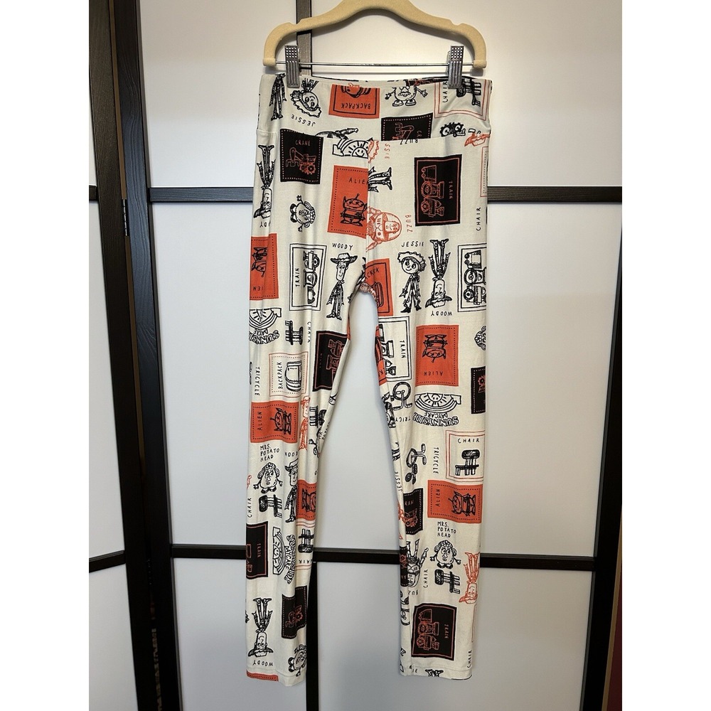 Lularoe Disney Pixar Toy Story Characters Leggings Woody Alien Jessie‎ One Size